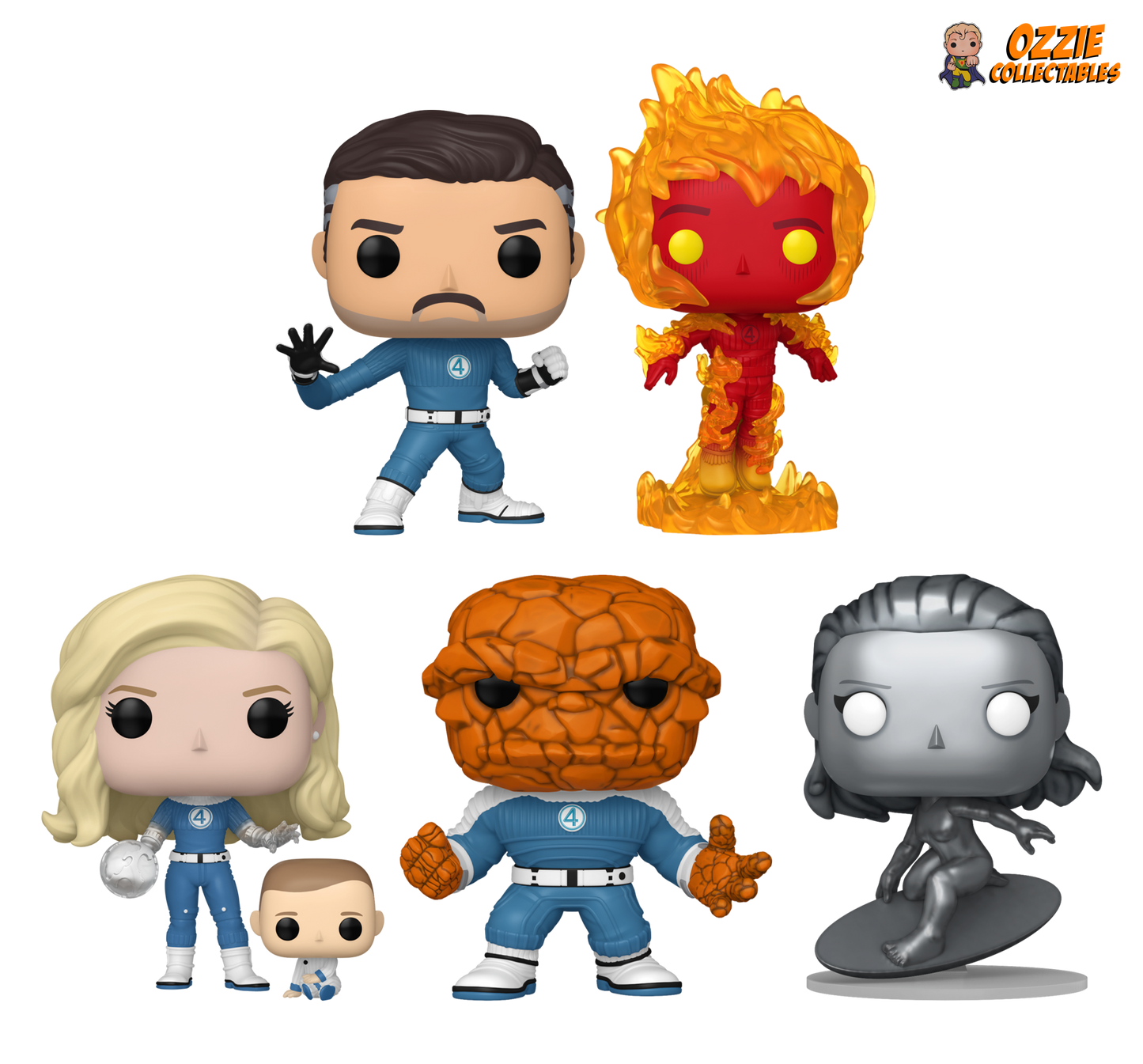 Fantastic Four (2025) Bundle - 5 POP! Vinyls