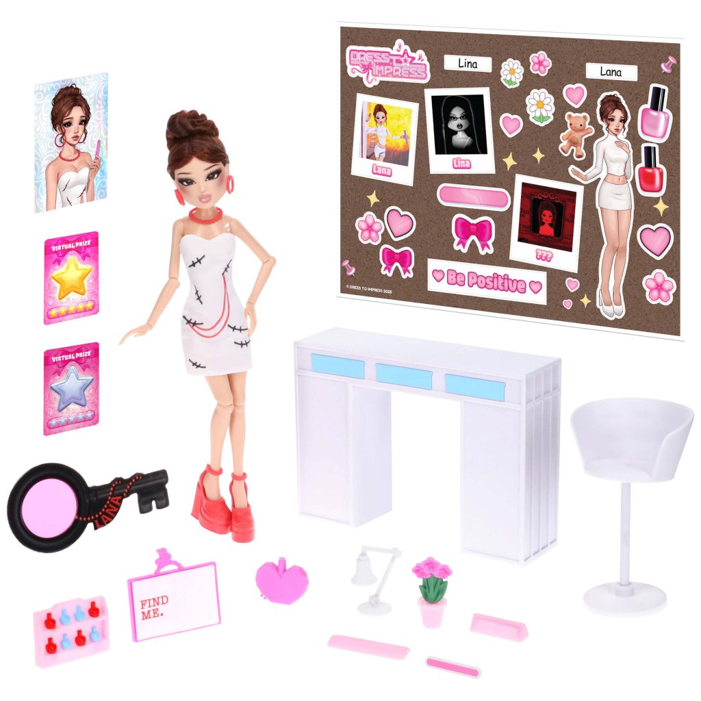 Dress to Impress - Deluxe Fashion Doll Lana Salon Set