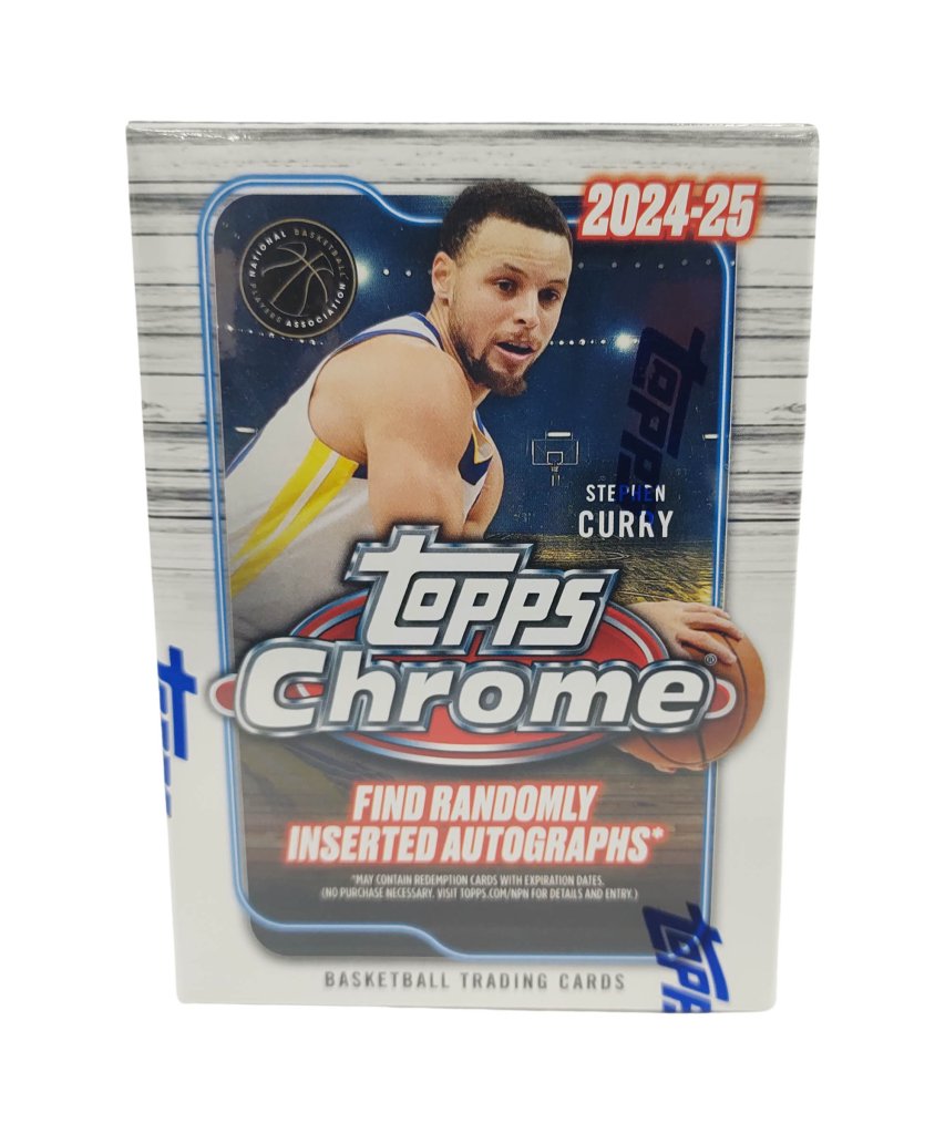 2024/25 Topps Chrome NBA Basketball Value Blaster Box