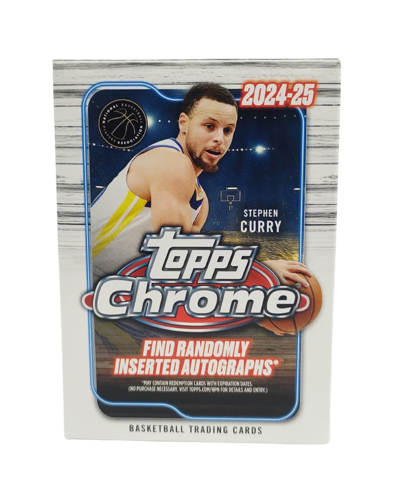 2024/25 Topps Chrome NBA Basketball Value Blaster Box