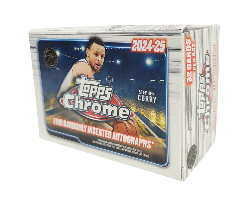 2024/25 Topps Chrome NBA Basketball Value Blaster Box
