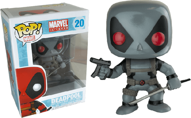 Marvel Comics - Deadpool (Grey) (X-Force)  Pop! Vinyl #20