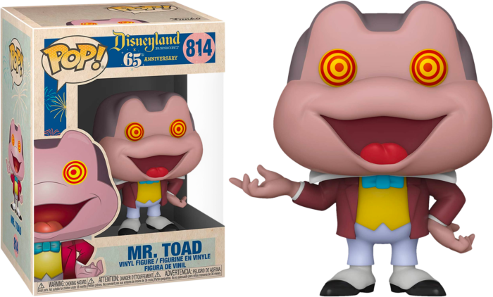 Disneyland 65th Anniversary - Mr Toad with Spinning Eyes Pop! Vinyl