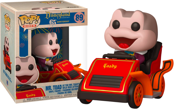 Disneyland 65th Anniversary - Mr Toad in Car Pop! Ride