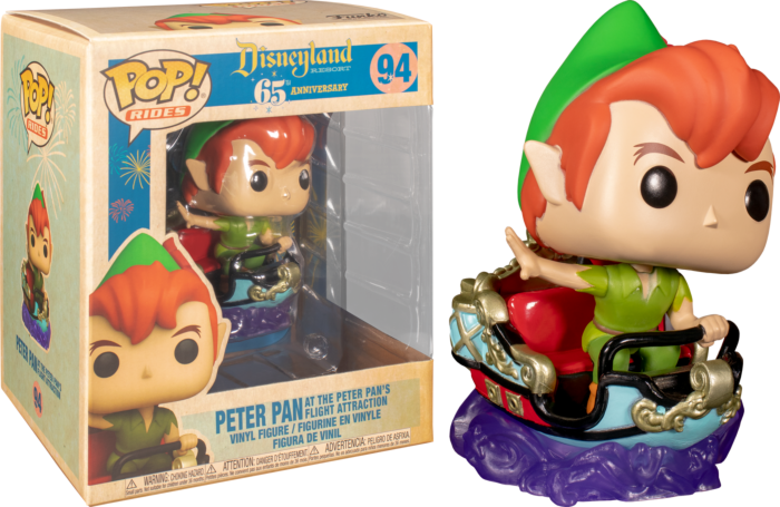 Disneyland 65th Anniversary - Peter Pan's Flight Attraction Pop! Ride