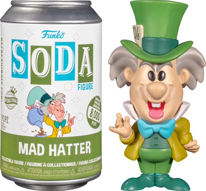 Alice in Wonderland - Mad Hatter Vinyl Soda