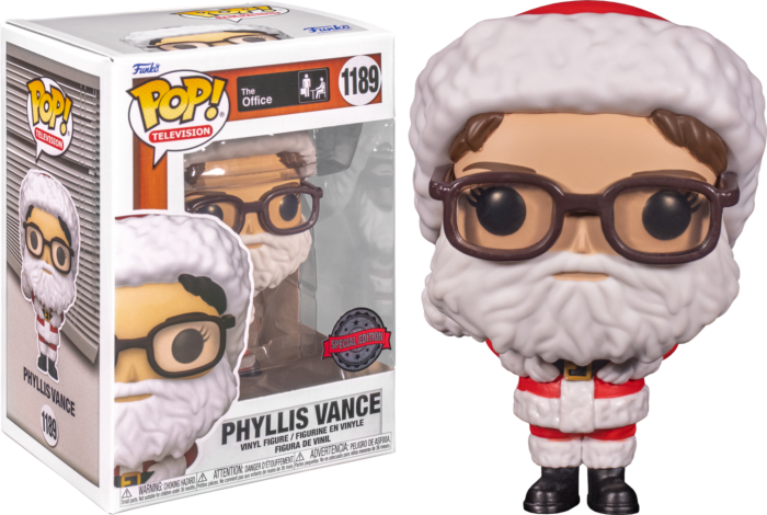The Office - Phyllis Santa US Exclusive Pop! Vinyl