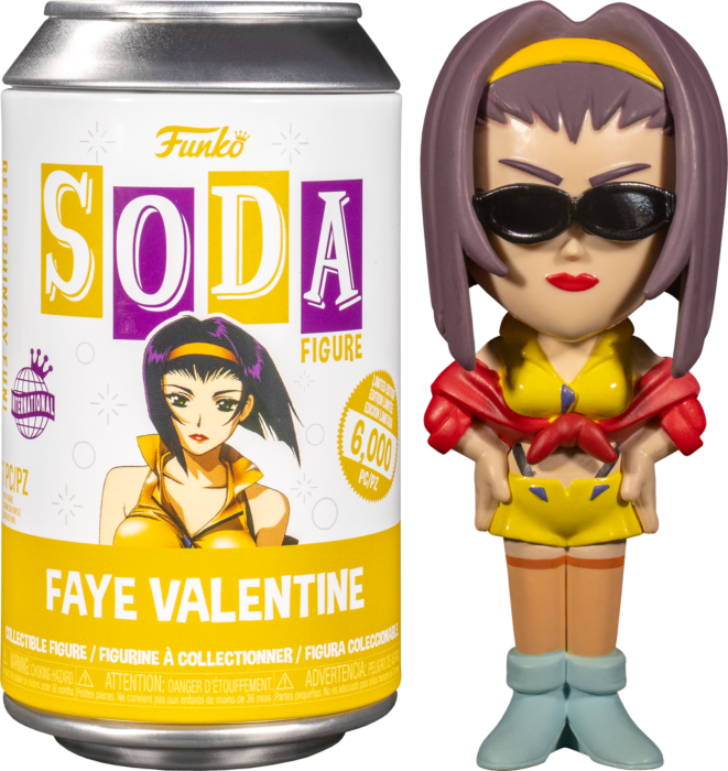 Cowboy Bebop - Faye Valentine US Exclusive Vinyl Soda