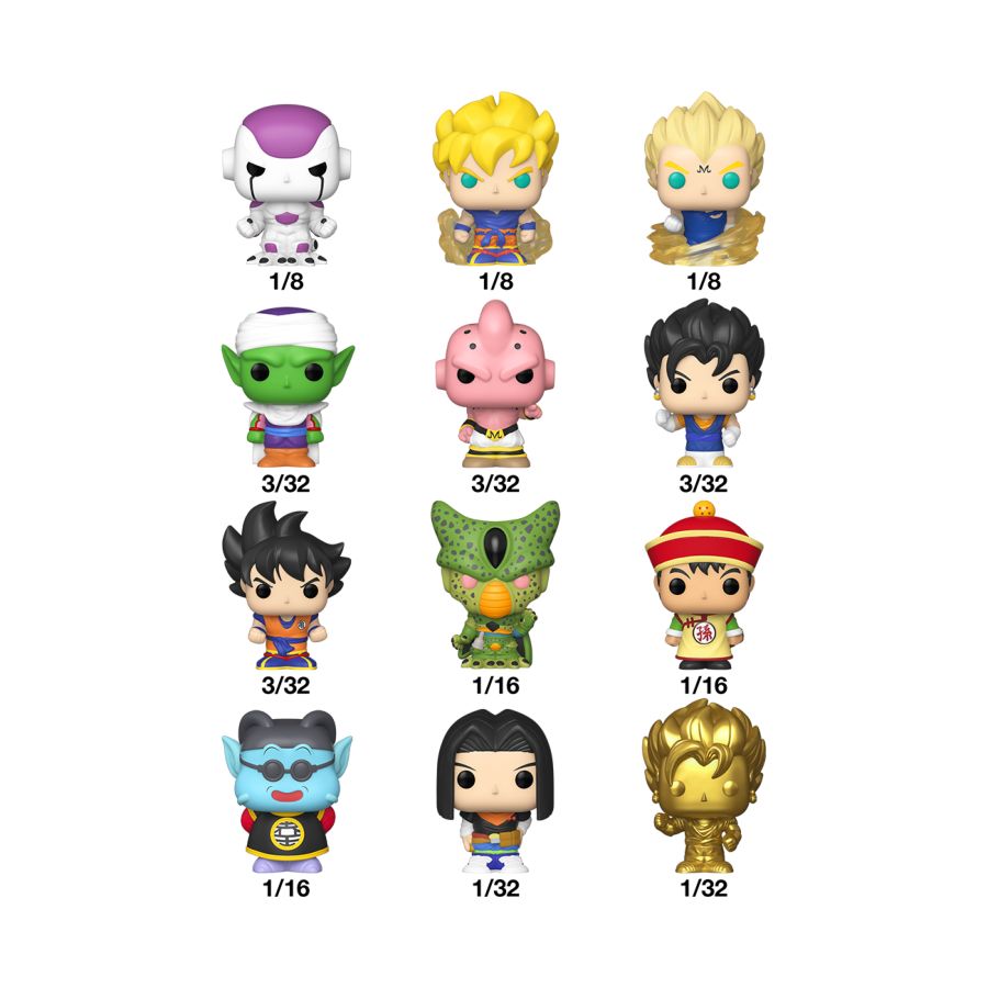 Dragonball Z - Bitty Pop! Blind Bag Assortment (Display of 32)