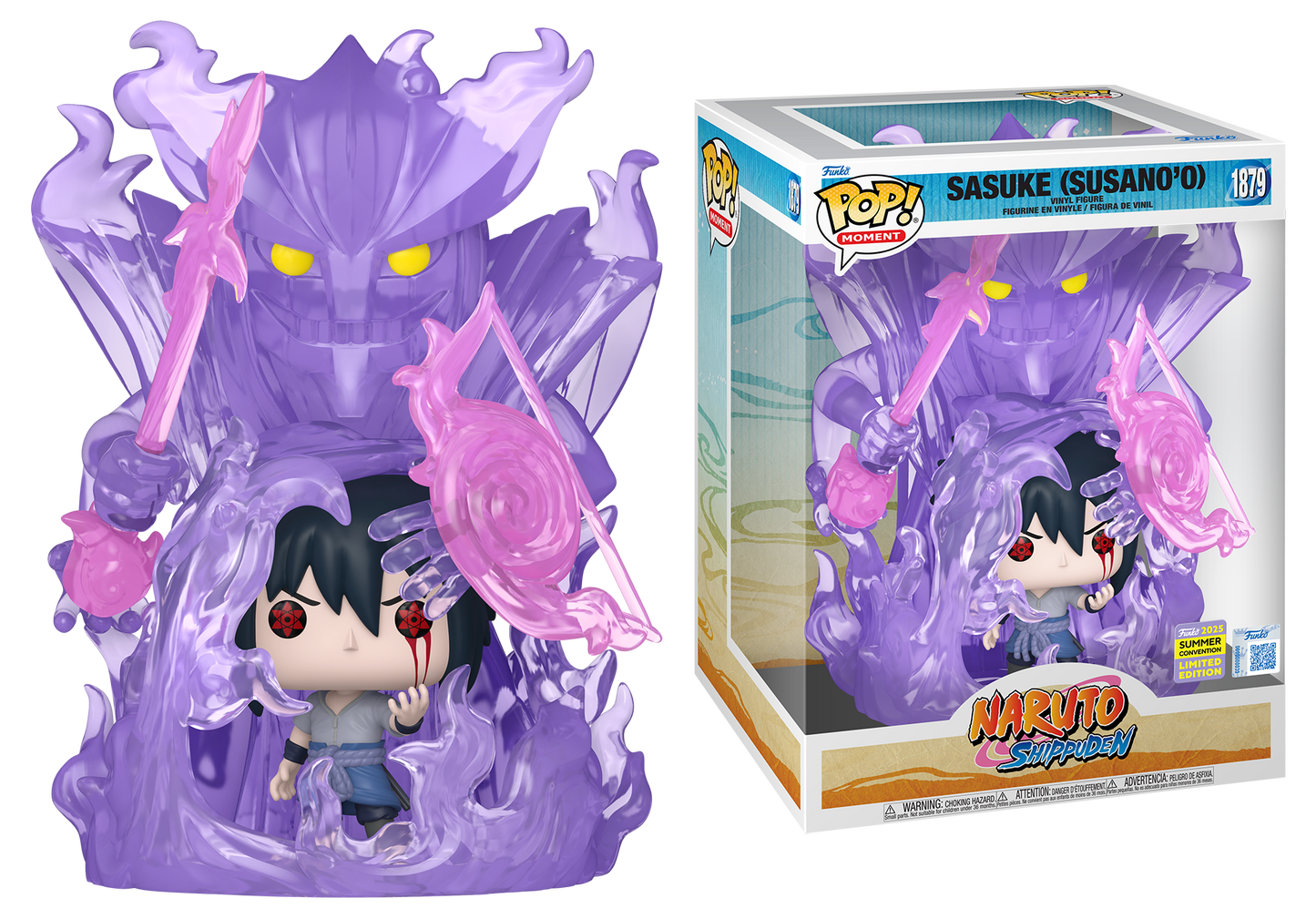 Naruto - Sasuke (Susano’o) SDCC 2025 Summer Convention Exclusive Pop! Moment