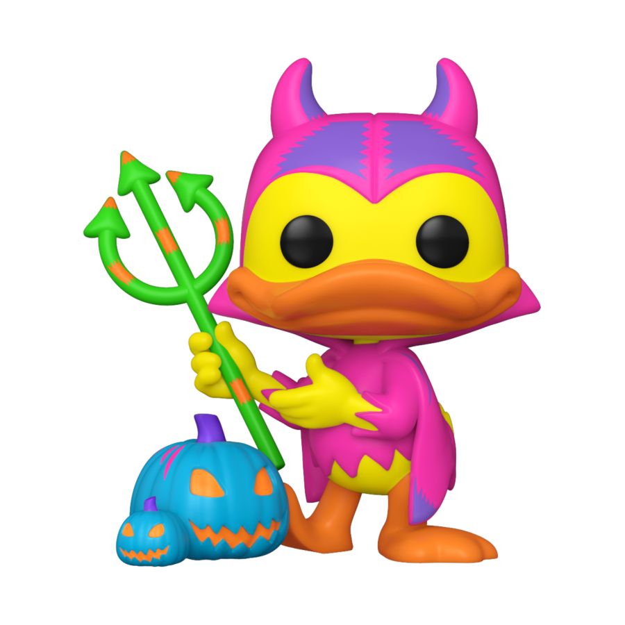 Disney - Devil Donald with Pumpkin US Exclusive Pop! Vinyl