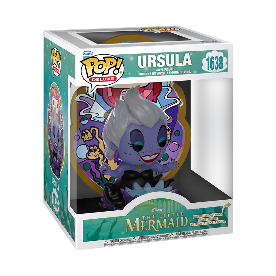 Disney: Villains - Ursula (Stained Glass) Pop! Deluxe