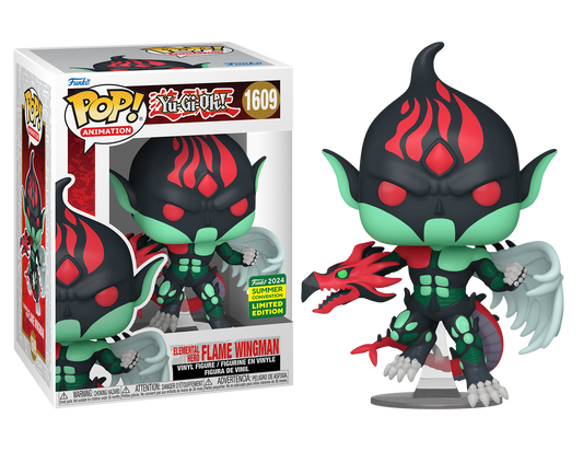 Yu-Gi-Oh! - Elemental Hero Flame Wingman SDCC 2024 US Exclusive Pop! Vinyl