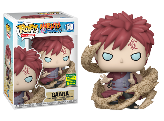 Naruto: Shippuden - Gaara SDCC 2024 Summer Convention Shared Exclusive Pop! Vinyl