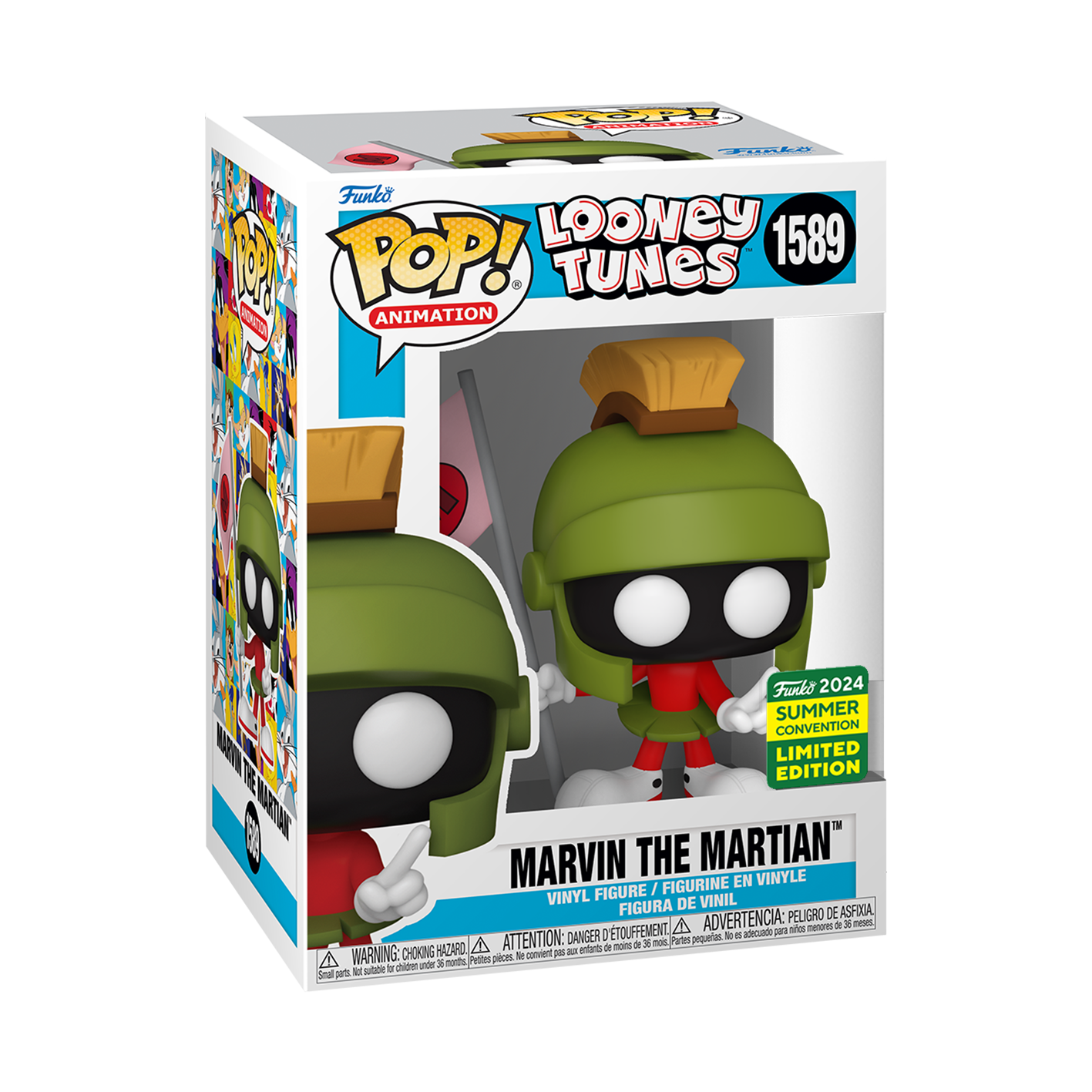 Looney Tunes - Marvin the Martian SDCC 2024 US Exclusive Pop! Vinyl
