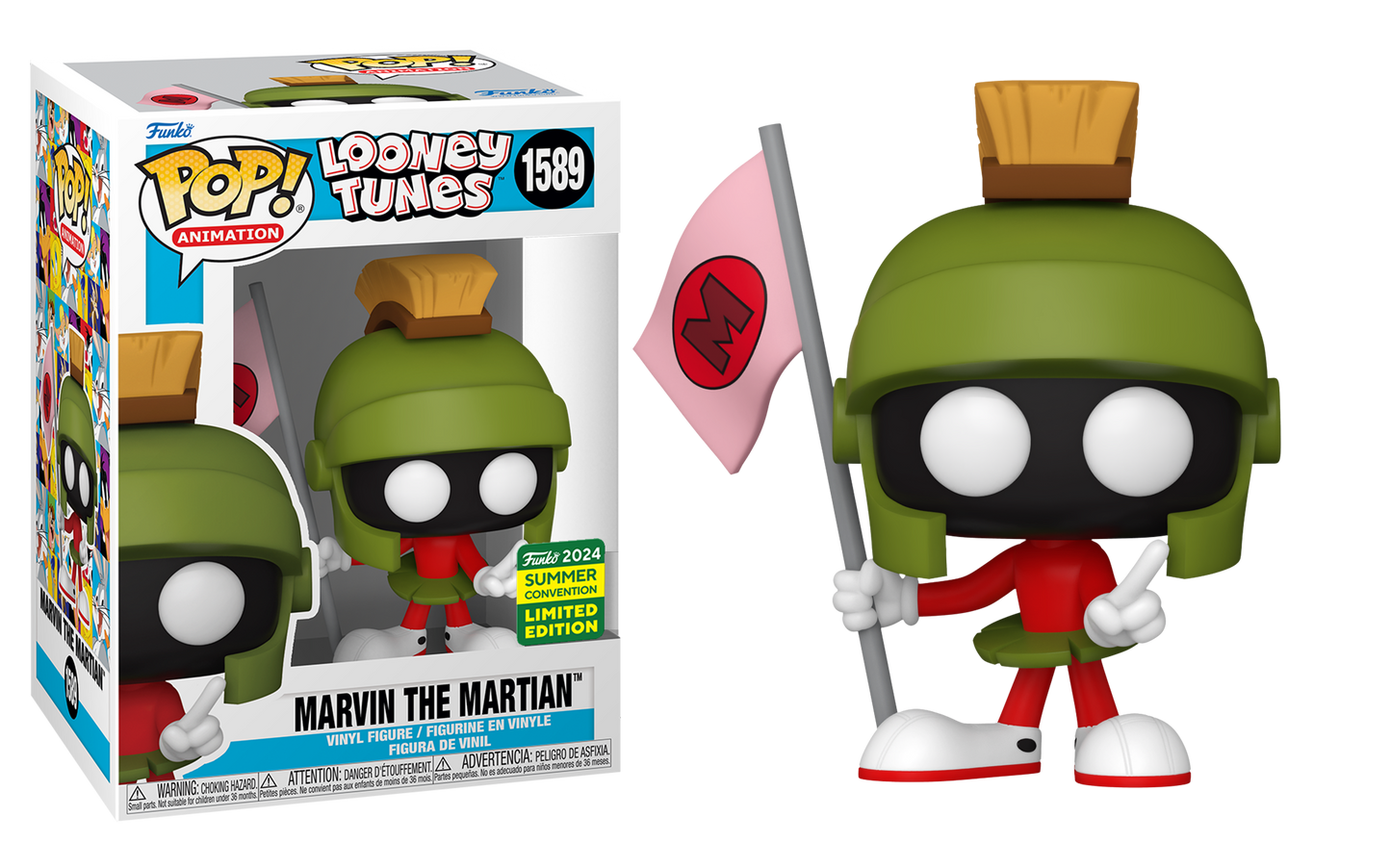 Looney Tunes - Marvin the Martian SDCC 2024 US Exclusive Pop! Vinyl