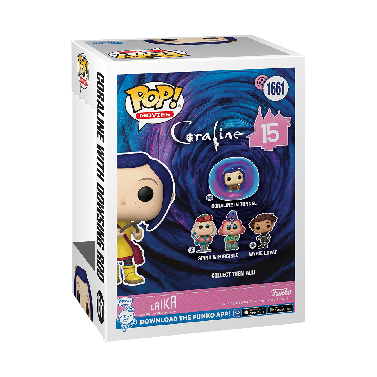 Coraline - Coraline (New Pose) NYCC 2024 Fall Convention Shared Exclusive Pop! Vinyl #1661