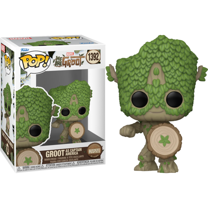 We Are Groot - Groot Captain America (Marvel: 85th Anniversary) Pop! Vinyl
