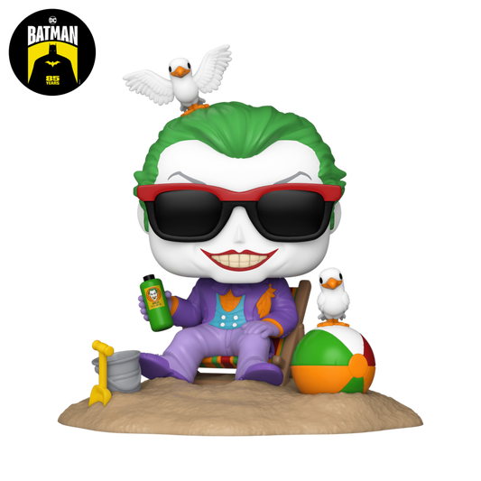 Batman: 85th Anniversary - Joker on the Beach (1989) Pop! Deluxe