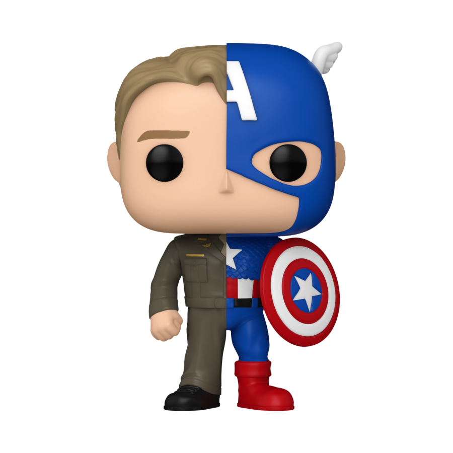 Marvel Comics - Captain America/Steve Rogers: Split Pop! Vinyl