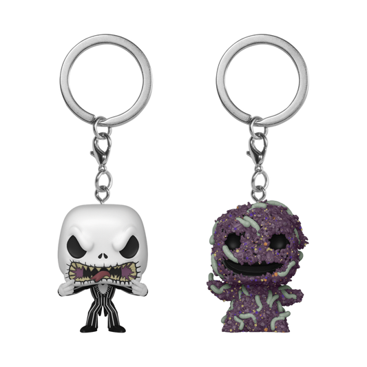 Nightmare Before Christmas - Jack & Oogie Boogie Pop! Vinyl Keychain [2 Pack]