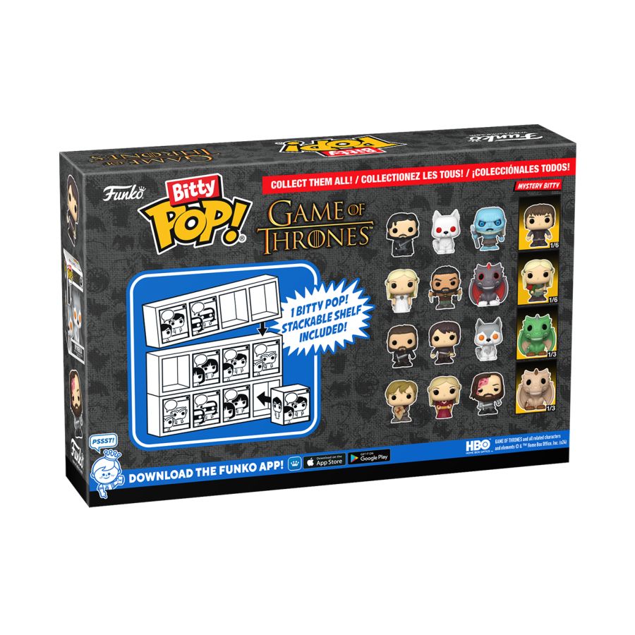 Game of Thrones - Khaleesi Bitty Pop! 4-Pack