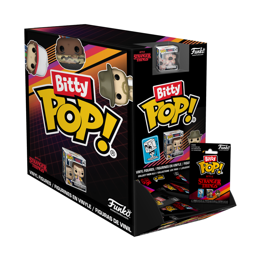 Stranger Things - Bitty Pop! Blind Bag Assortment (Display of 32)