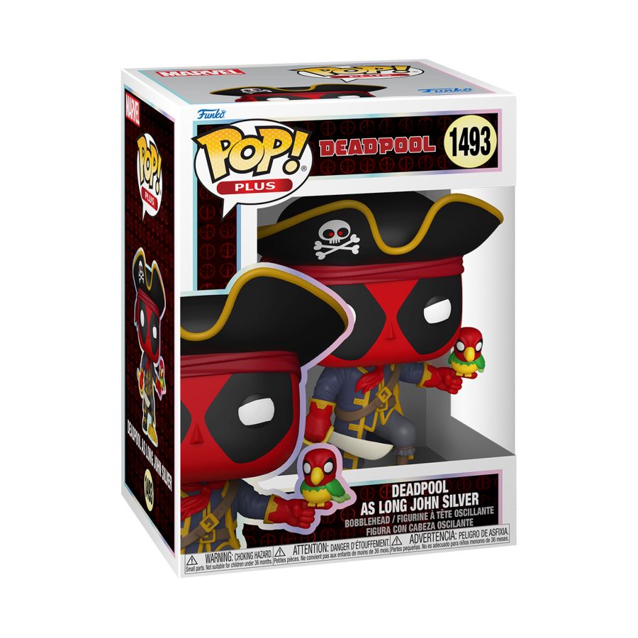 Deadpool: Literary Classics - Deadpool as Long John Silver Pop! Vinyl