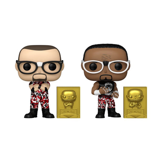 WWE: Hall of Fame - Dudley Boyz Red Camo Pop! 2PK