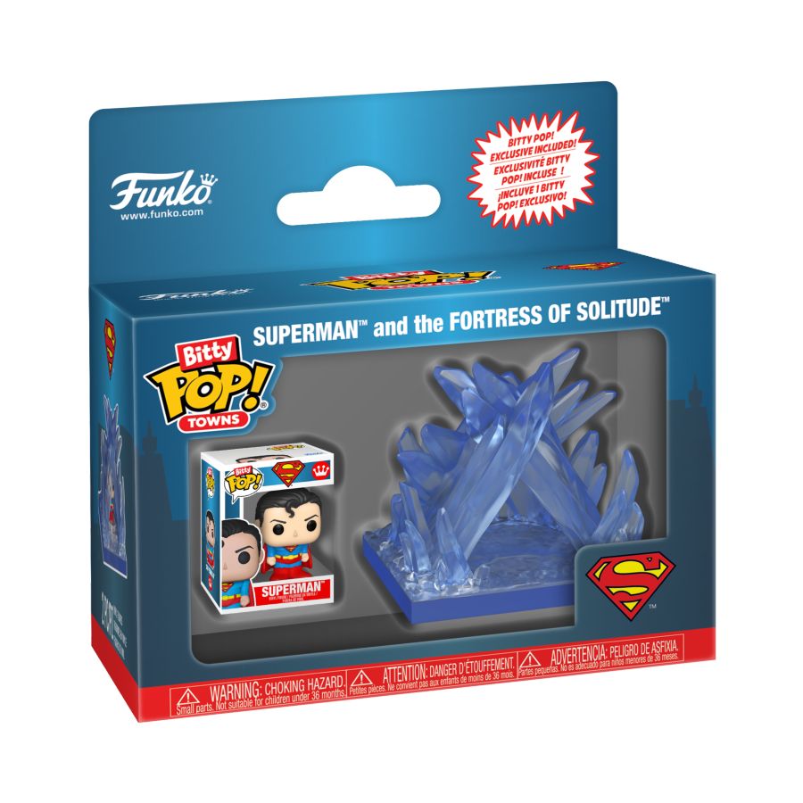 DC Comics - Fortress of Solitude Bitty Pop! Town