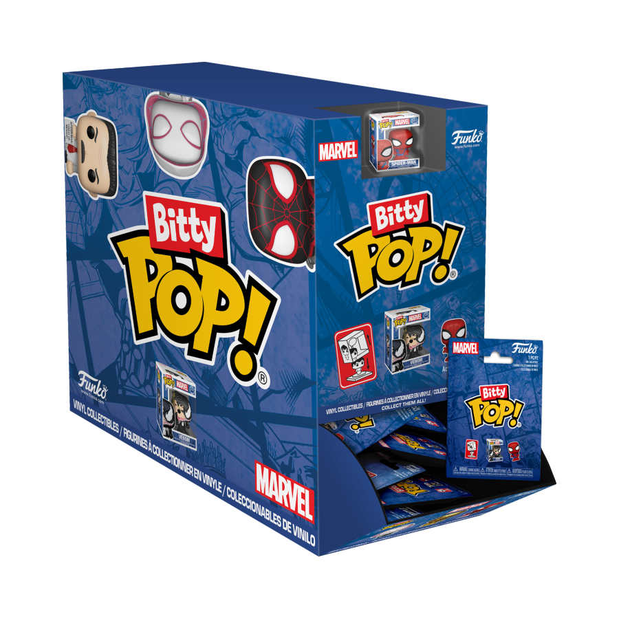 Spider-Man - Bitty Pop! Blind Bag Assortment (Display of 32)