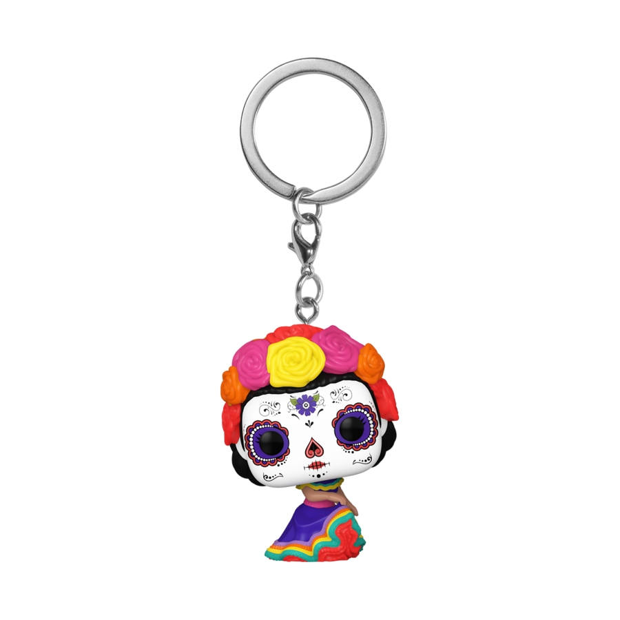 Dia De Los Muertos - La Catrina Pop! Keychain