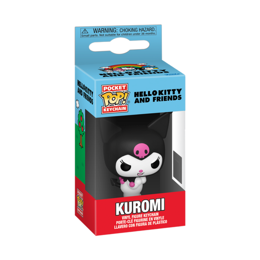 Hello Kitty - Kuromi Pop! Keychain