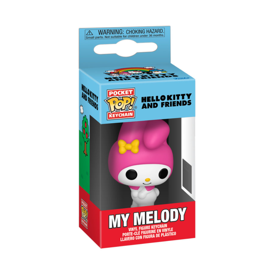 Hello Kitty - My Melody Pop! Keychain