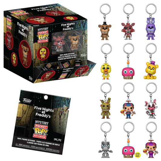Five Nights At Freddy's: Help Wanted 2 - Pop! Keychain Assortment (Display of 12)