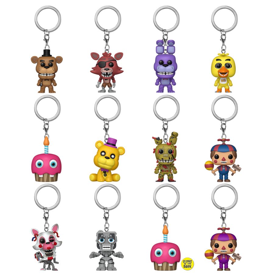 Five Nights At Freddy's: Help Wanted 2 - Pop! Keychain Assortment (Display of 12)