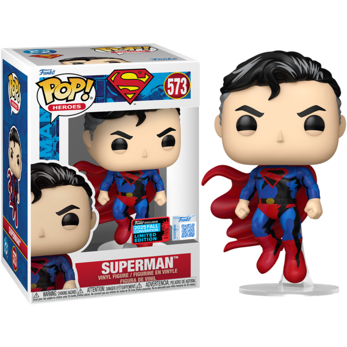 DC Comics - Superman Retro Comic (Flying) Pop! Vinyl 2025 NYCC Exclusive