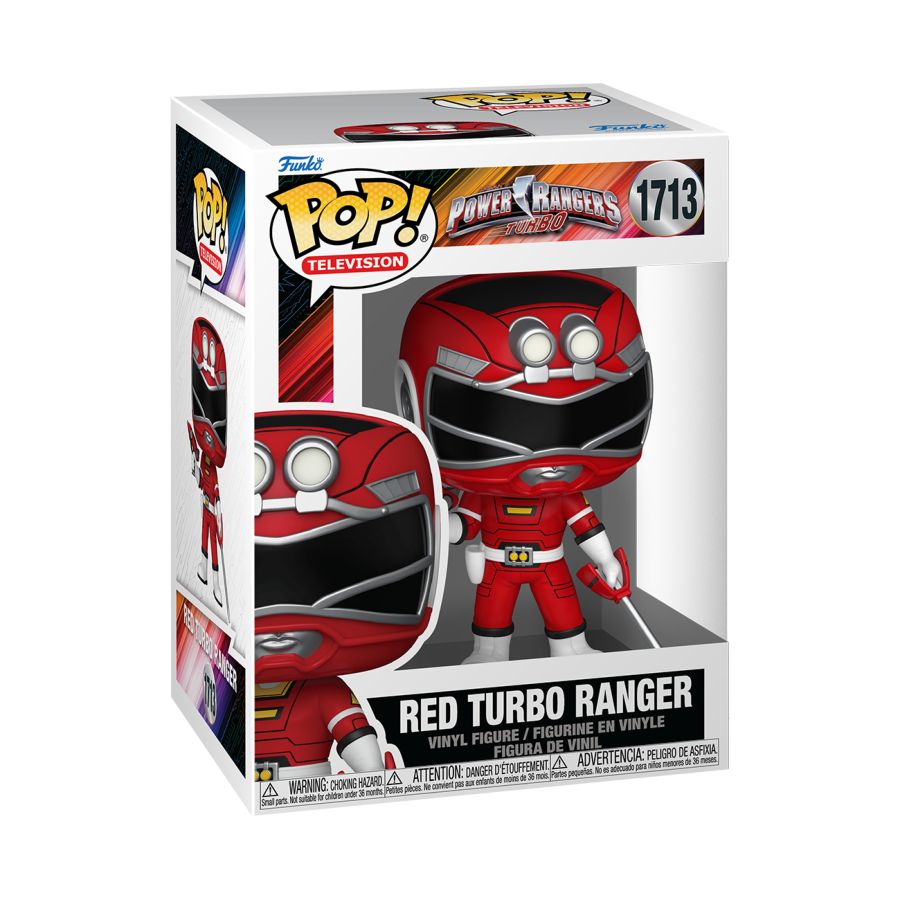 Power Rangers: Turbo - Red Ranger Pop! Vinyl