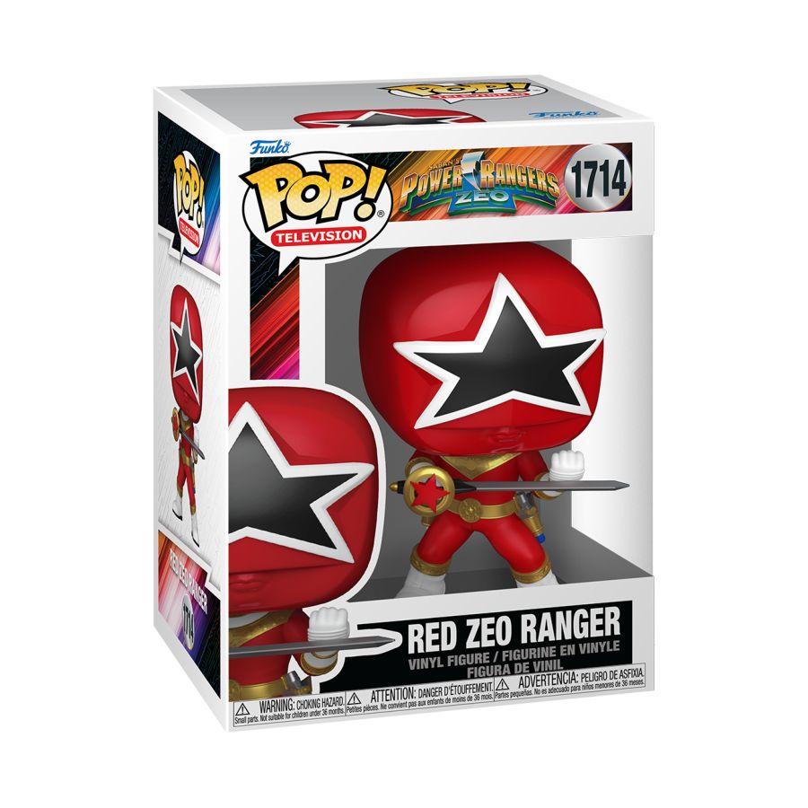 Power Rangers : Zeo - Red Ranger Pop! Vinyl