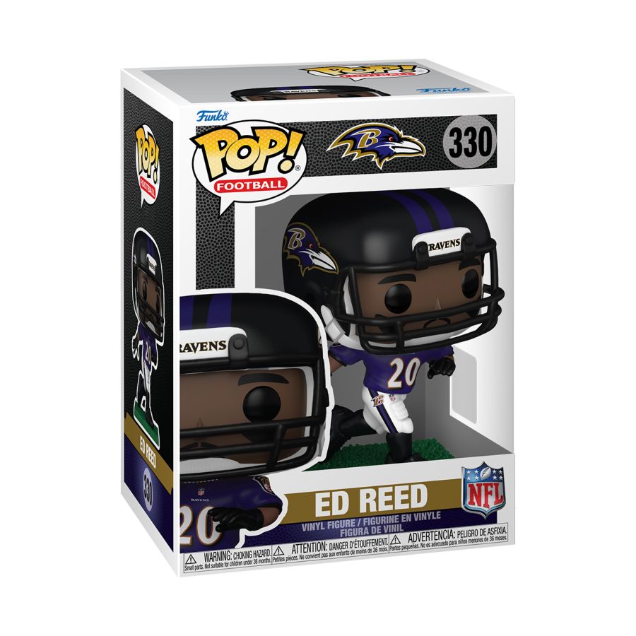 NFL: Legends - Ed Reed (Ravens) Pop! Vinyl
