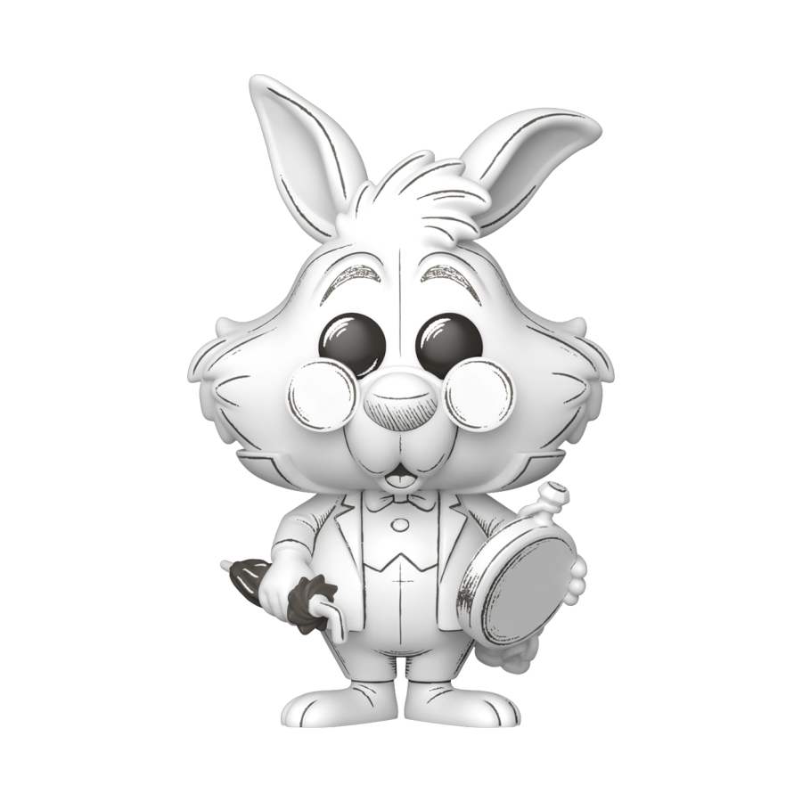 Disney: Sketched - White Rabbit Pop! Vinyl