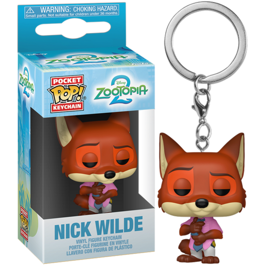 Zootopia 2 - Nick Wilde Pop! Keychain