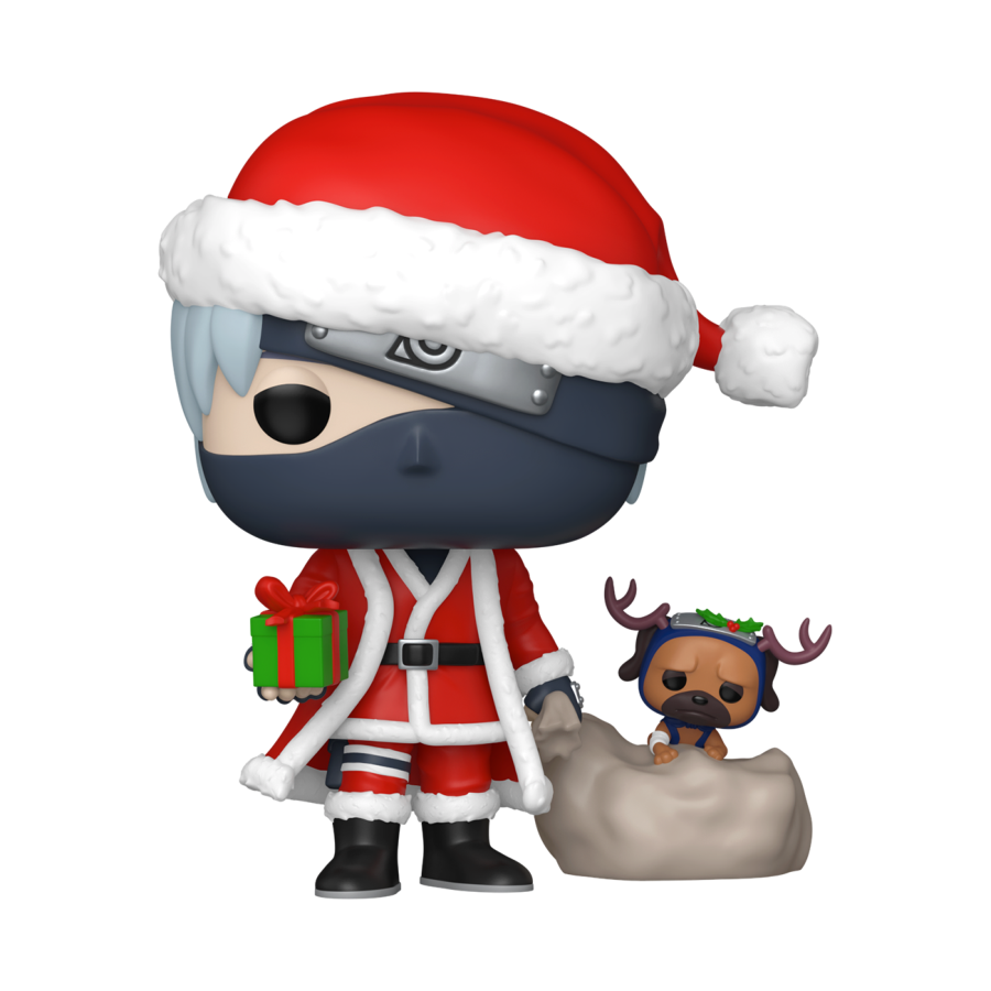 Naruto - Kakashi Hatake with Pakkun (Holiday) Pop! Plus