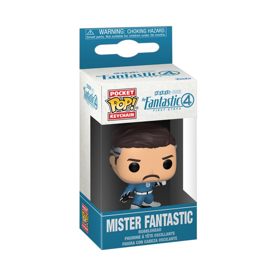 The Fantastic Four: First Steps - Mister Fantastic Pop! Keychain