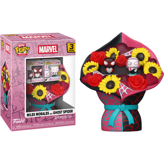 Spiderman - Valentines Bitty Pop! Bouquet