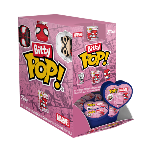 Spider-Man - Valentines Bitty Pop! Blind Bag Assortment (Display of 24)