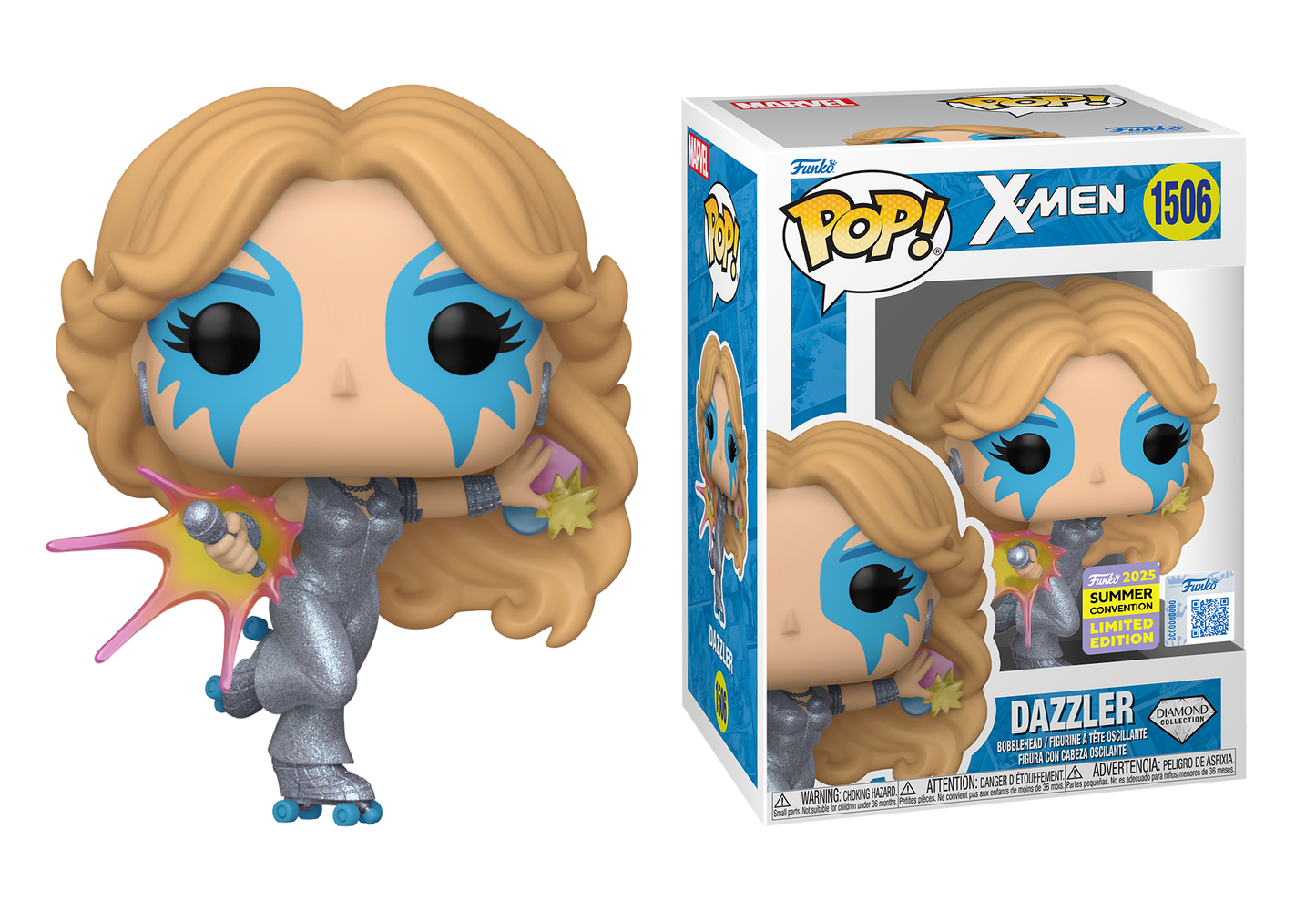 X-Men - Dazzler SDCC 2025 Summer Convention Exclusive Pop! Vinyl