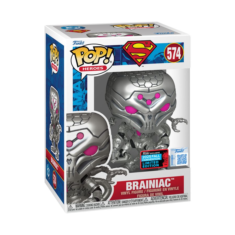 DC - Brainiac Pop! Vinyl 2025 NYCC Exclusive