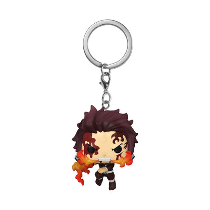Demon Slayer - Tanjiro Kamado (Dancing Flash) Pop! Keychain