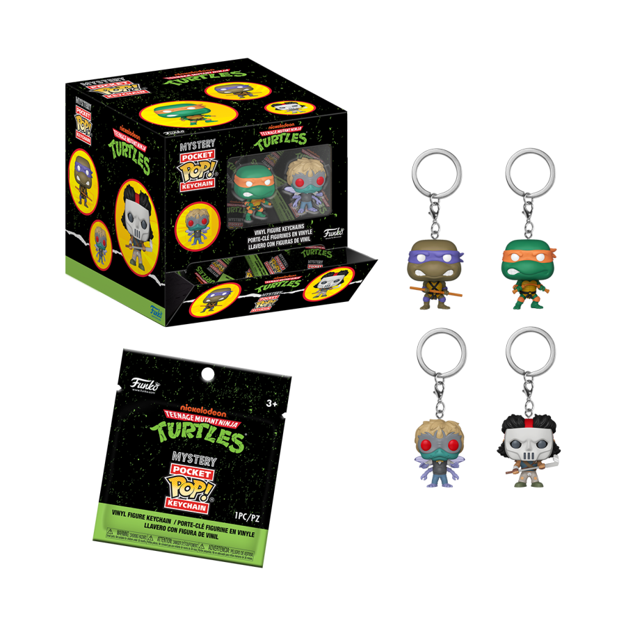 Teenage Mutant Ninja Turtles - Pop! Keychains Assortment (Display of 12)